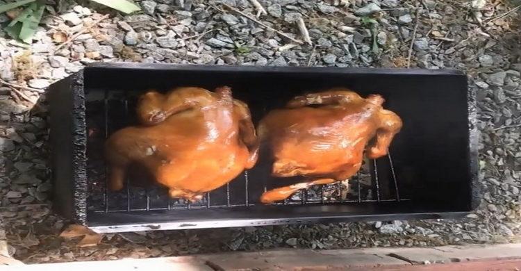 how to smoke chicken