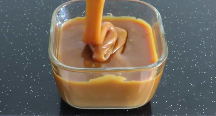 sauce au caramel