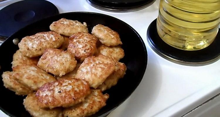 chicken cutlets with oatmeal