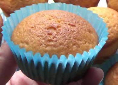 Airy and delicious muffins  on kefir