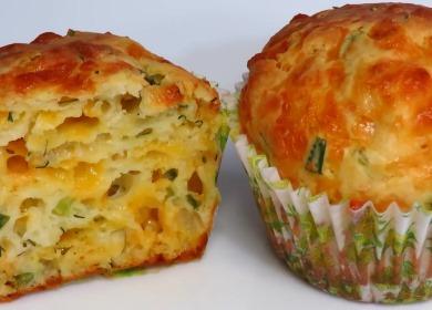 Grands muffins au fromage