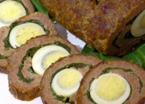 cooking chic meatloaf with egg
