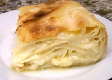 Achma con queso - receta increíble 