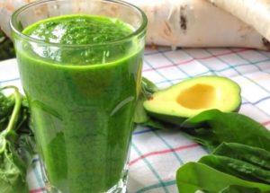 cooking healthy avocado smoothie