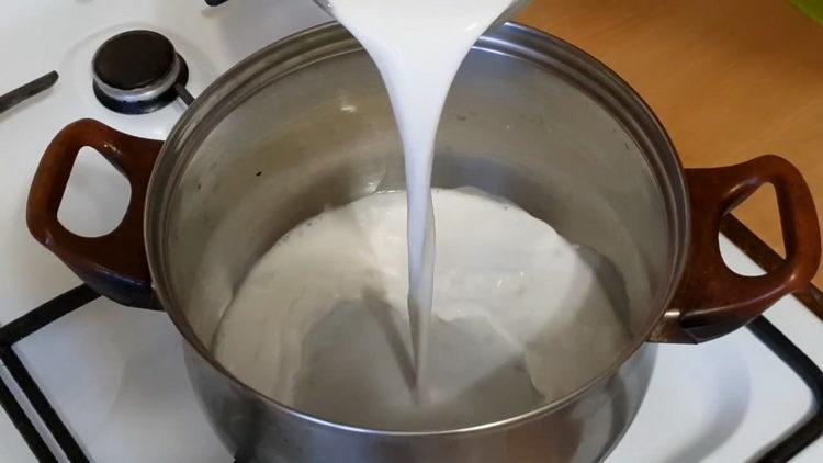 préparer du lait