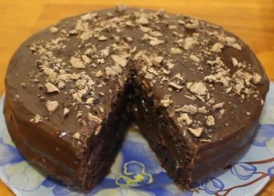 Recipe for delicious Prague  cake in a slow cooker with photo