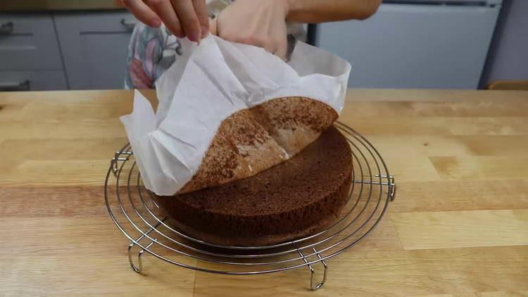 refroidir le gâteau