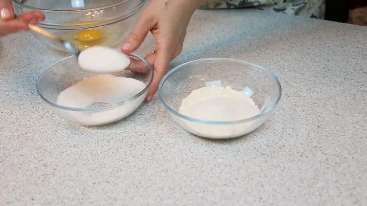 preparar los ingredientes para la crema