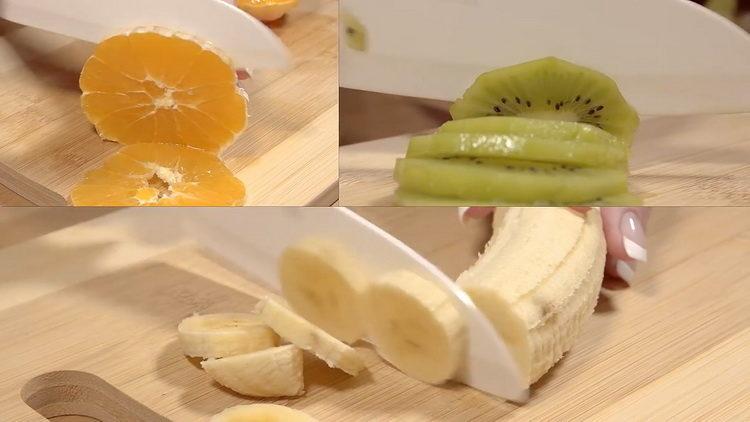 couper des fruits
