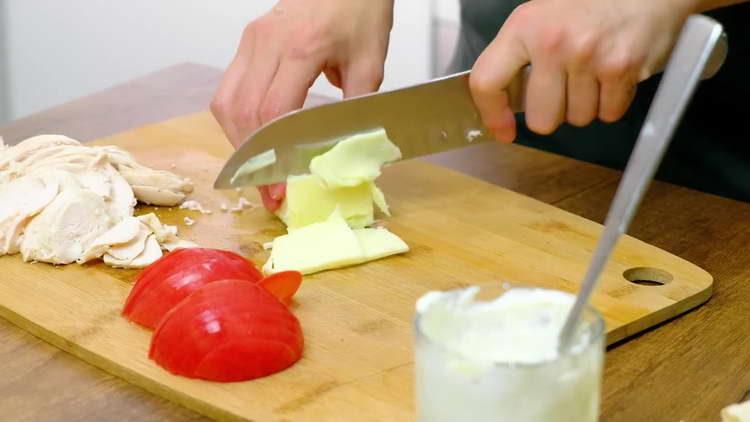 cortar el queso