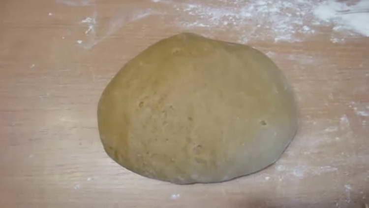 knead sticky dough