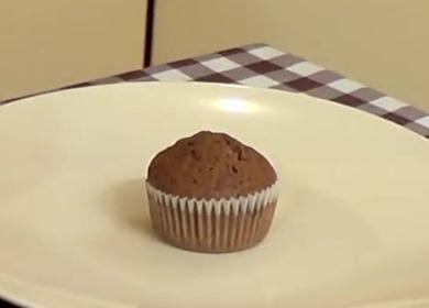 Recept za ukusne vrlo čokoladne muffine